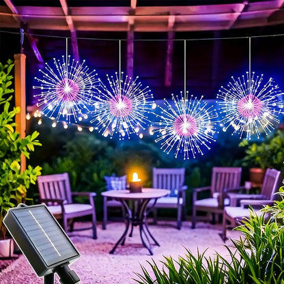 GlowBurst Solar Fireworks