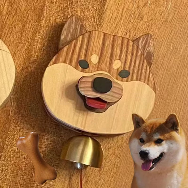 ShibaChime Wooden Doorbell