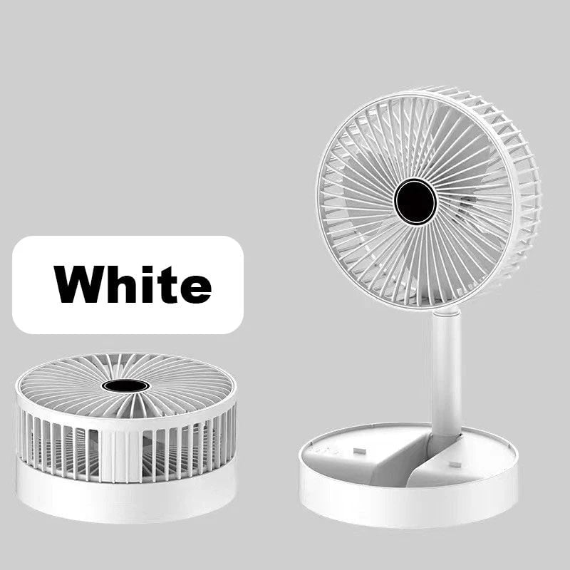 Telescopic Folding Fan USB Rechargeable