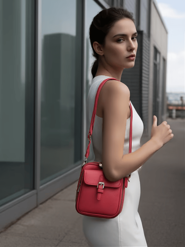 TravelGuard RFID Leather Bag