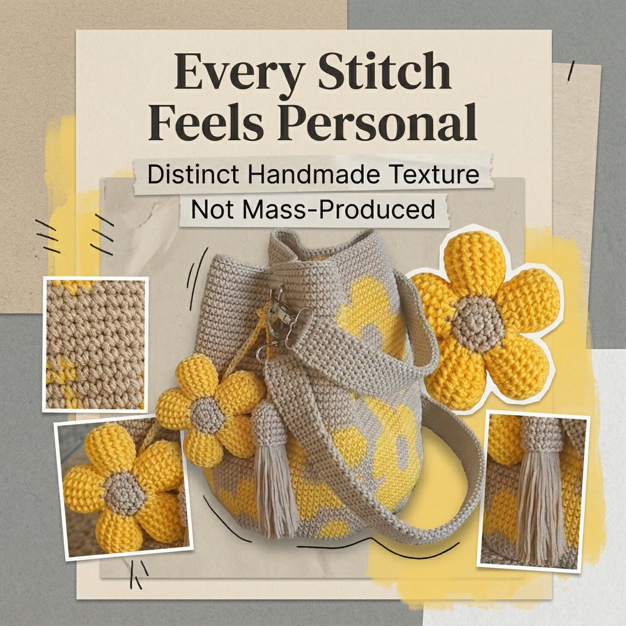 Blossom™ Crochet Tote Bag