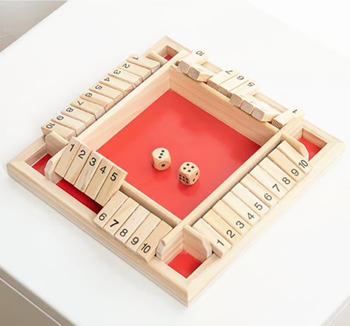Roll & Shut Board Game