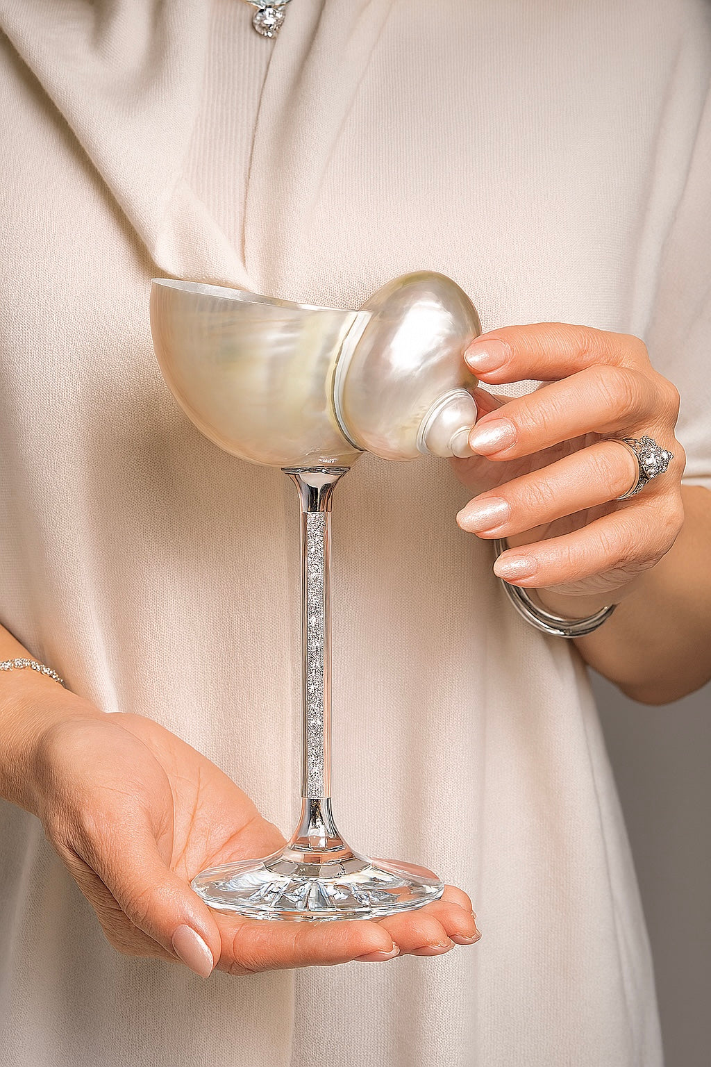 SirenSip Crystal Goblets