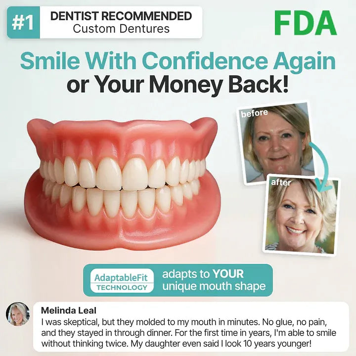 SecureSeal Functional Dentures | BUY 1 GET 1 FREE!
