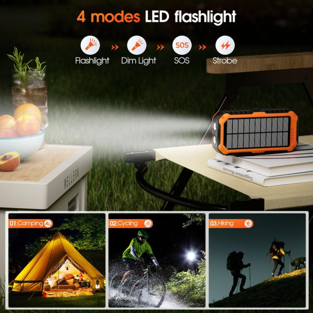 Solar Power Bank 20000mAh