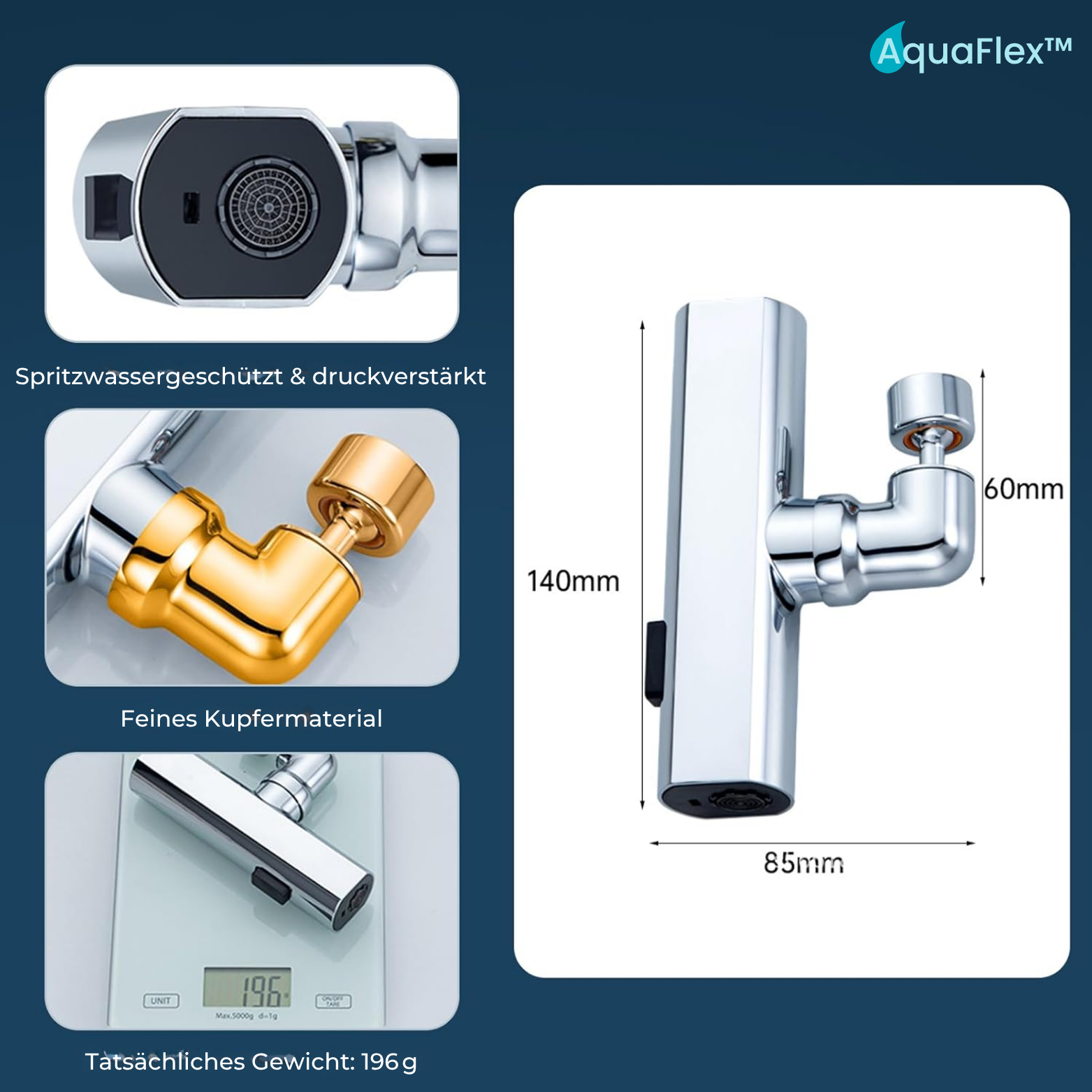 Waterfall Faucet Spray Nozzle