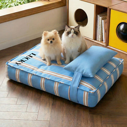 Personalized Pet Bed with Pillow