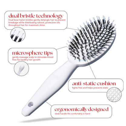 TangleFree Boar & Nylon Brush