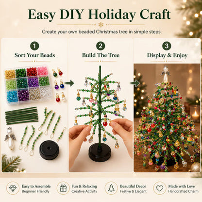 DIY Beaded Christmas Tree Kit