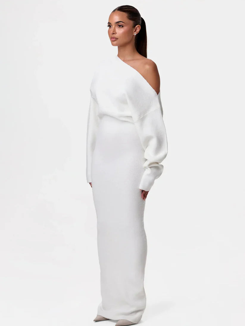 Mara – Off-Shoulder Maxi Dress