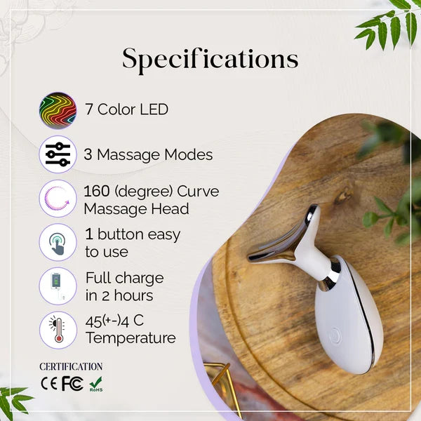 7-Color V Face Massager