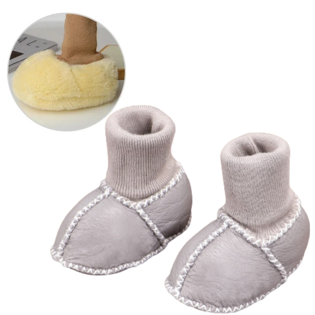 SnowSnug Anti-Slip Baby Booties