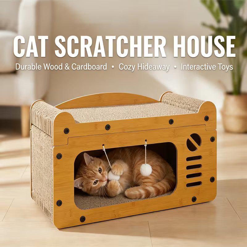 Cat Paradise Scratch Bed