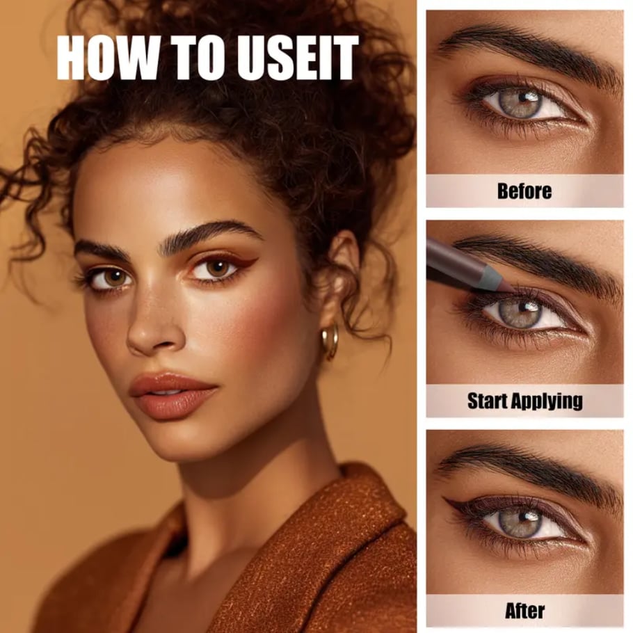 VelvetEdge Waterproof Eyeliner Pencil | 2 for 1!🔥