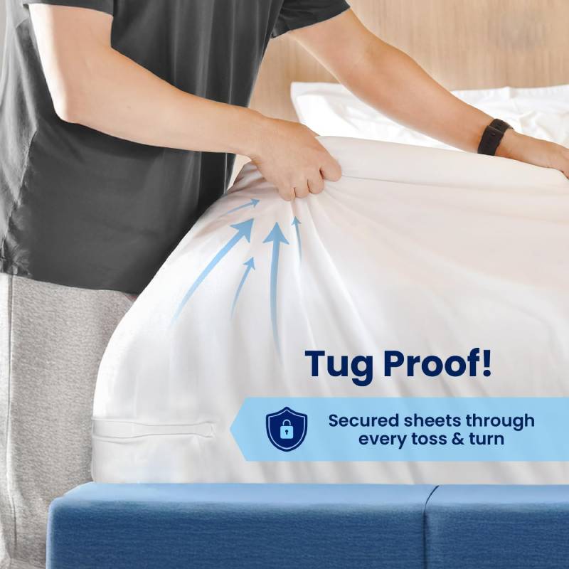 No-Slip Sheet Straps 4-Pack