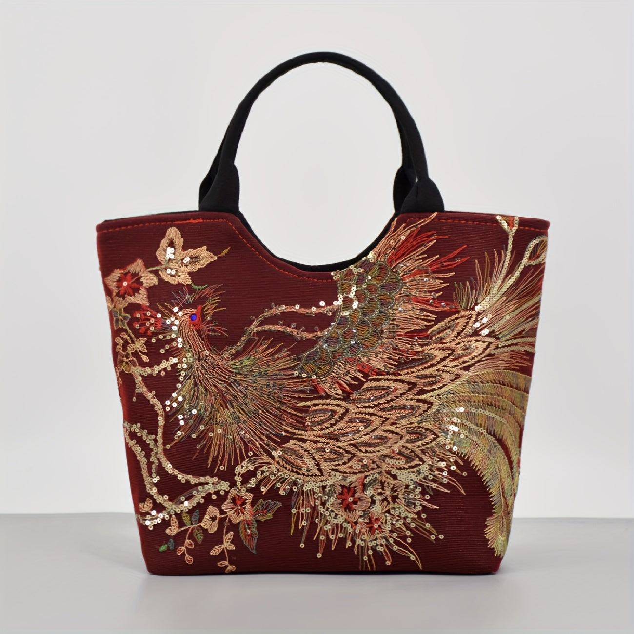 PhoenixMuse Embroidered Bag