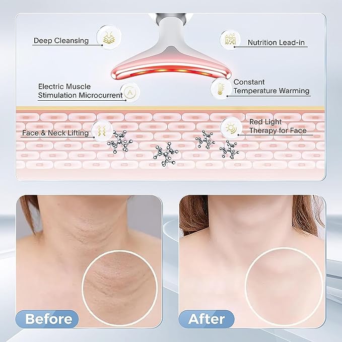 7-Color V Face Massager