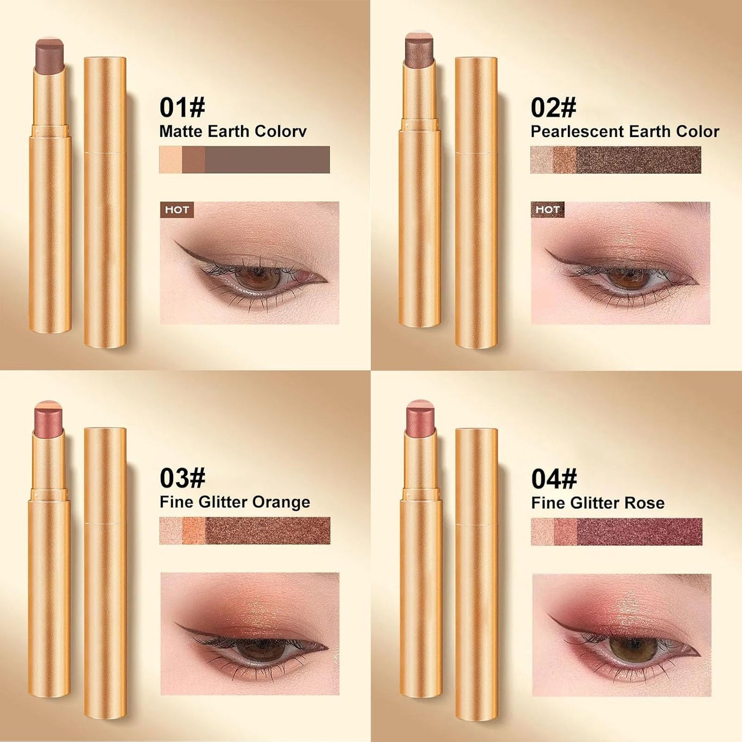 3-in-1 Eyeshadow Sticks