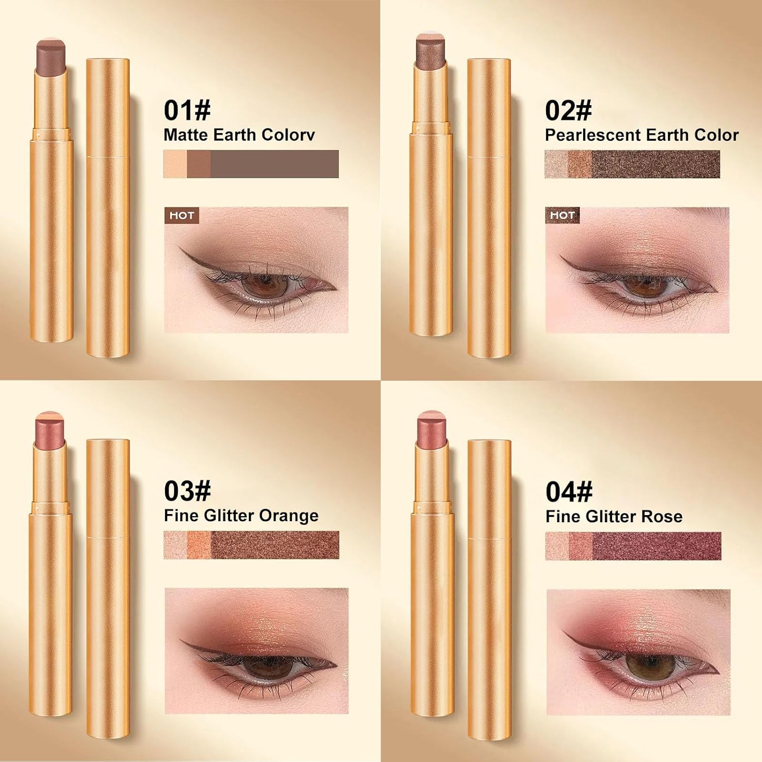 3-in-1 Eyeshadow Sticks