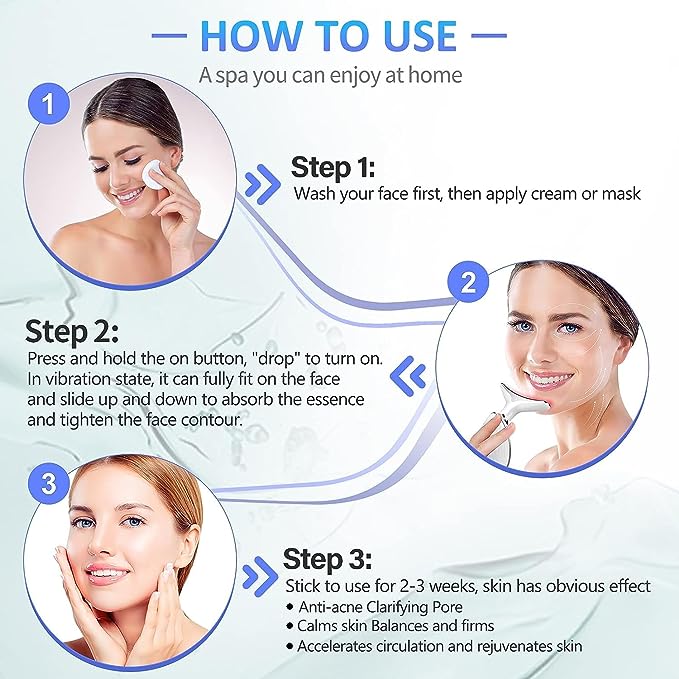 7-Color V Face Massager
