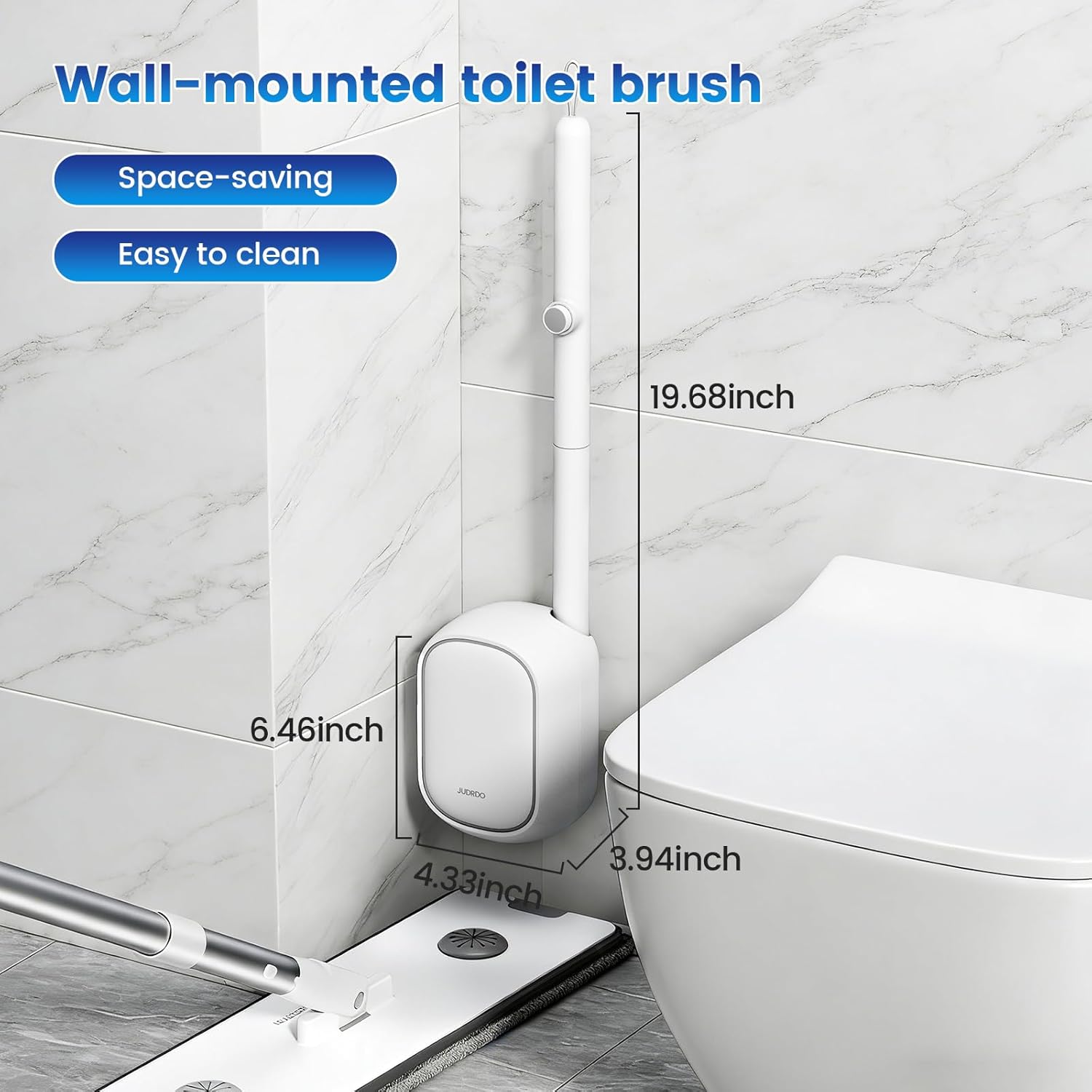 Disposable Toilet Brush Set