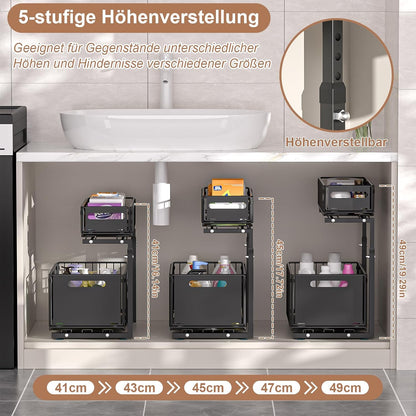 FlexiTier Sink Organizer