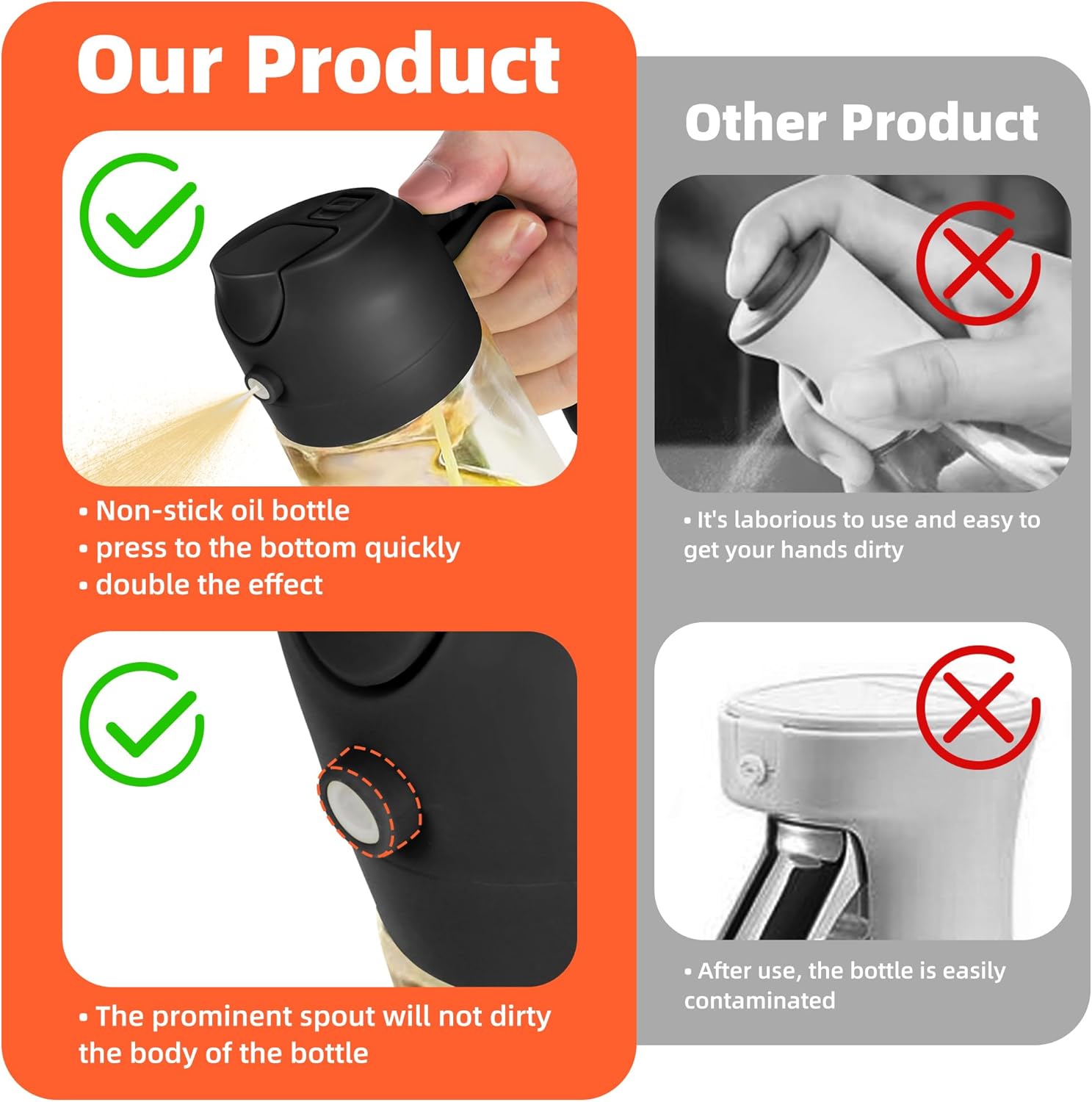 DualMist 2-in-1 Cooking Oil Sprayer