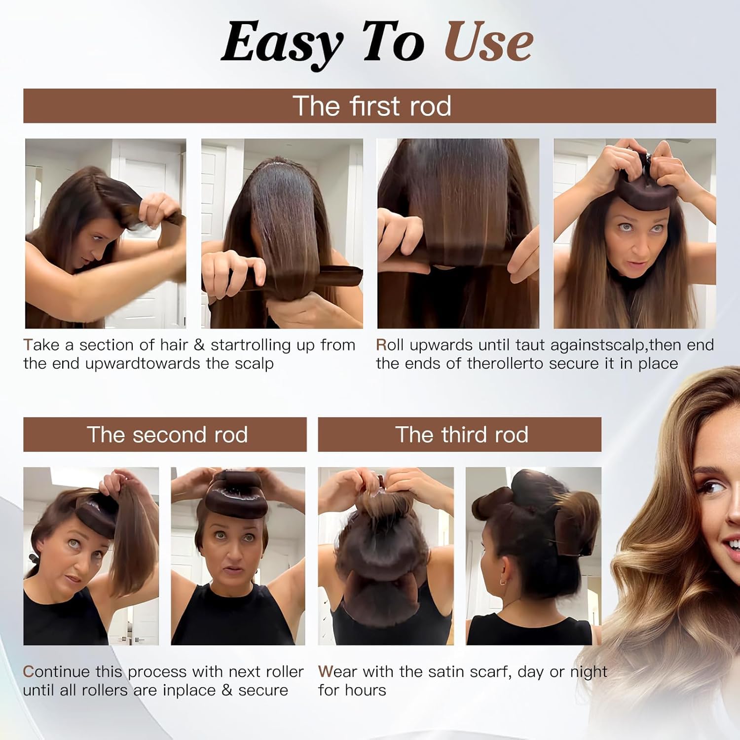 SatinCurl Hair Curler