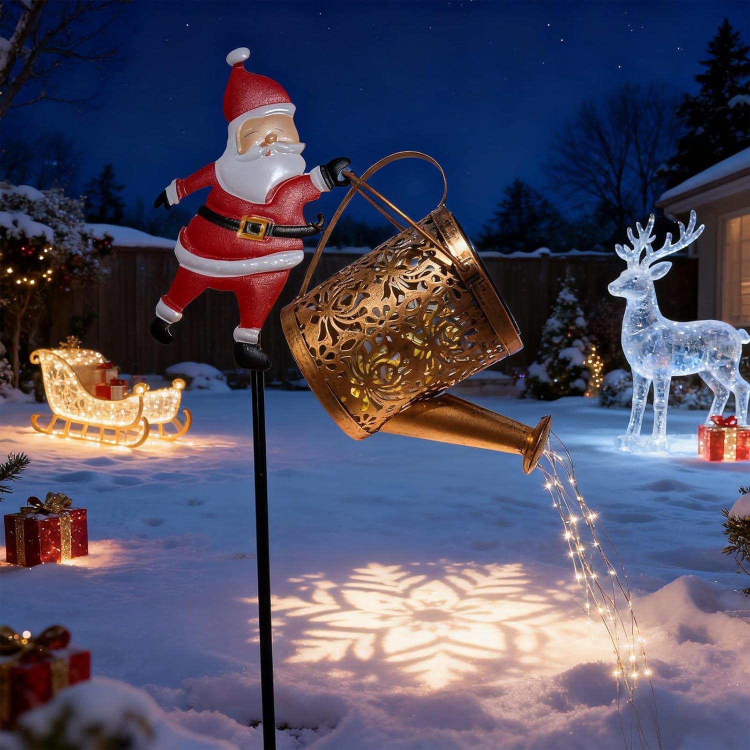 SantaGlow Garden Lights