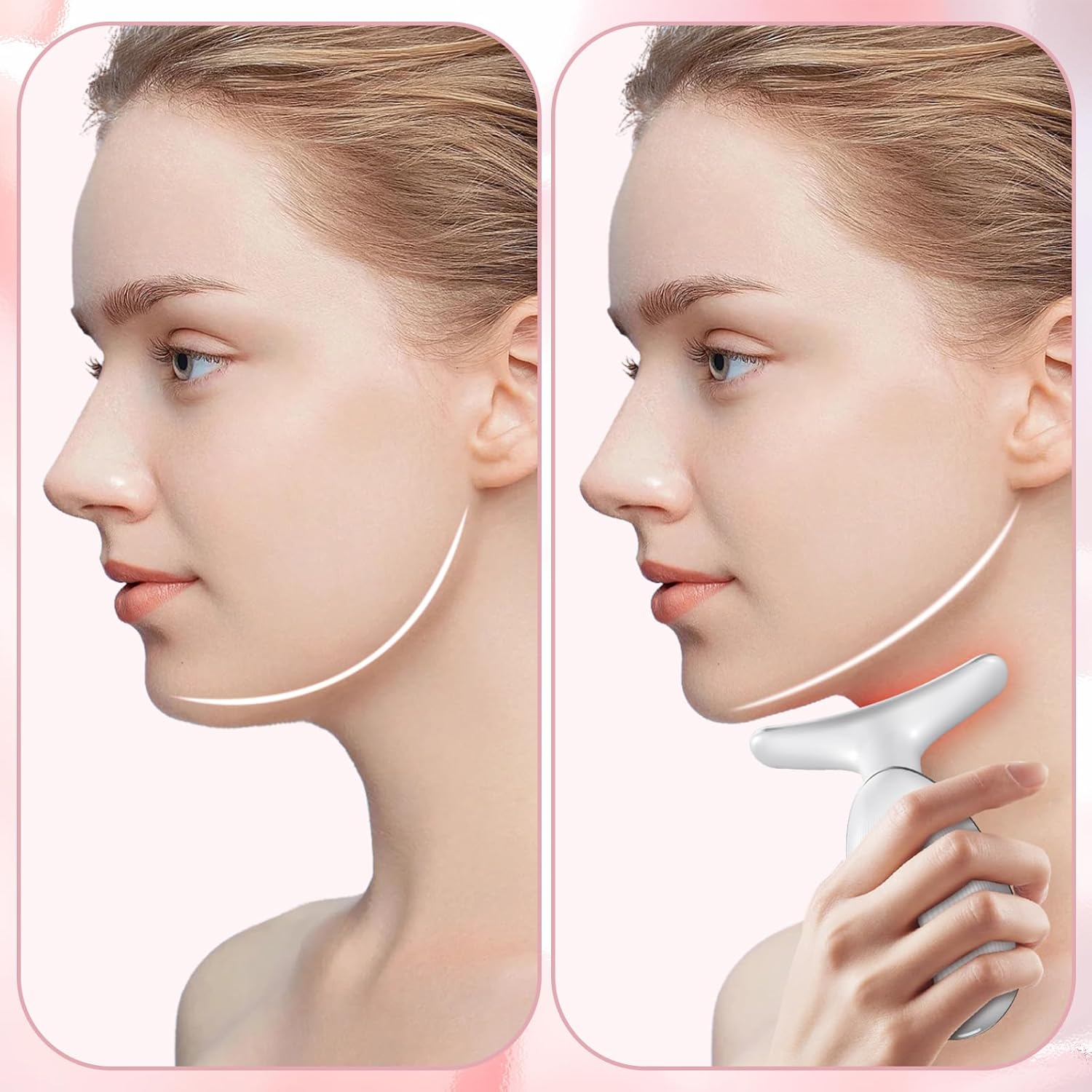 7-Color V Face Massager