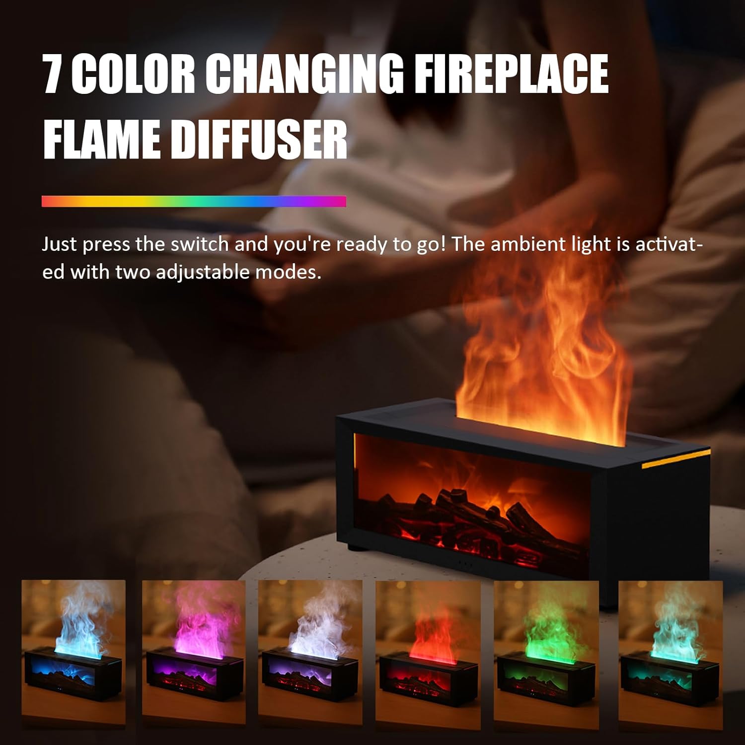 FlameGlow Fireplace Diffuser
