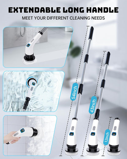 Electric Spin Scrubber 7 Brush Heads