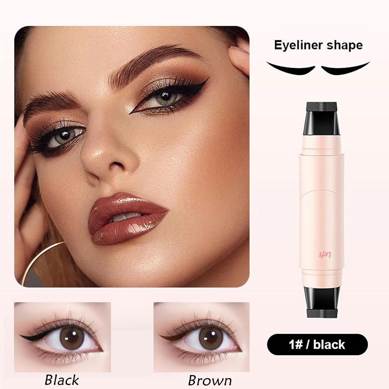 WingPerfect 2-in-1 Rotating Eyeliner Stamp