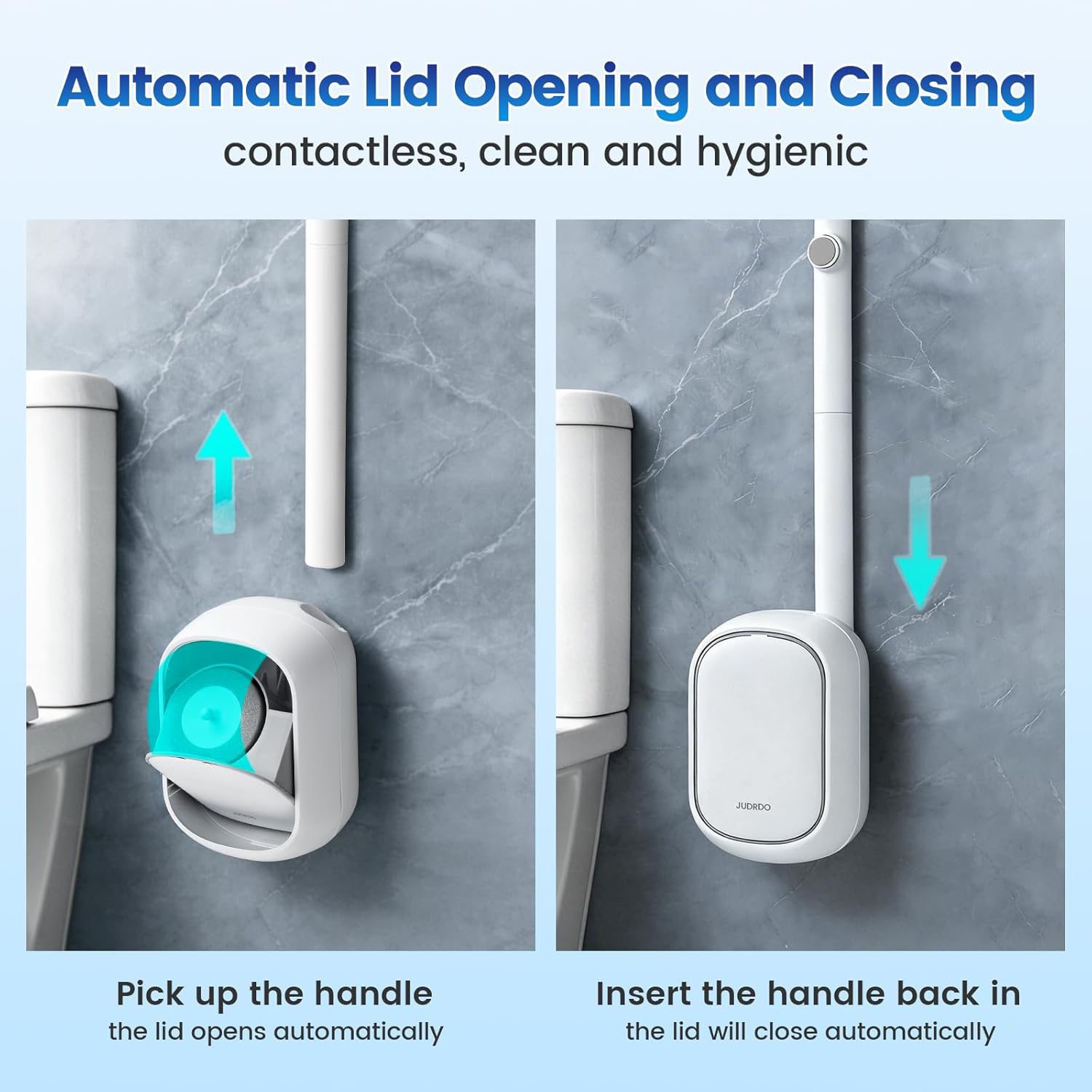 Disposable Toilet Brush Set