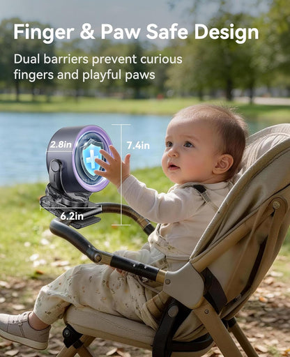 Rechargeable Clip Fan