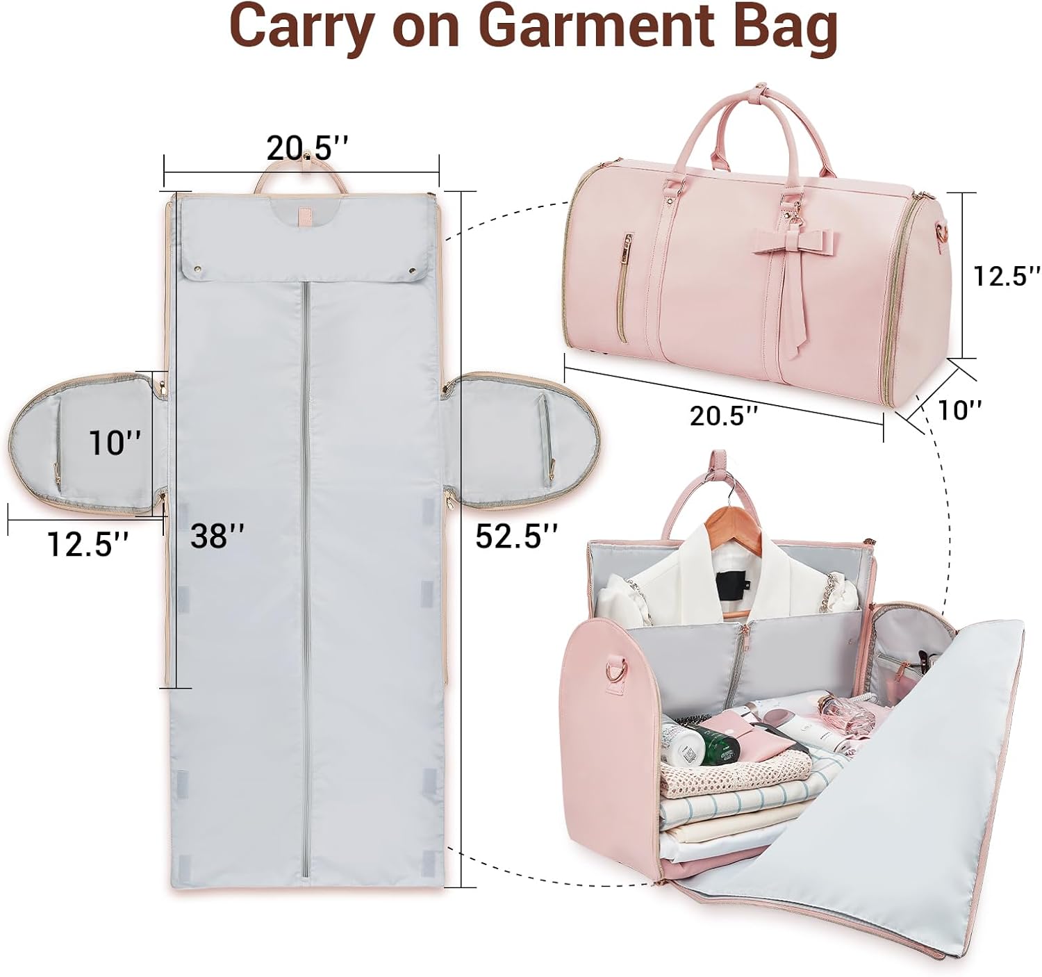 DressMate Carry On Travel Bag