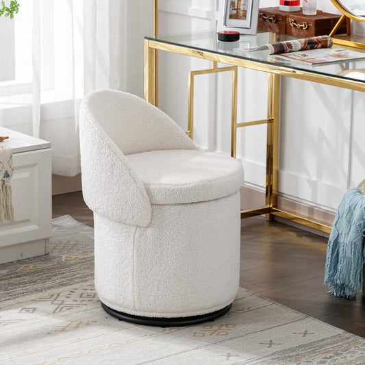 CozyStor Vanity Ottoman
