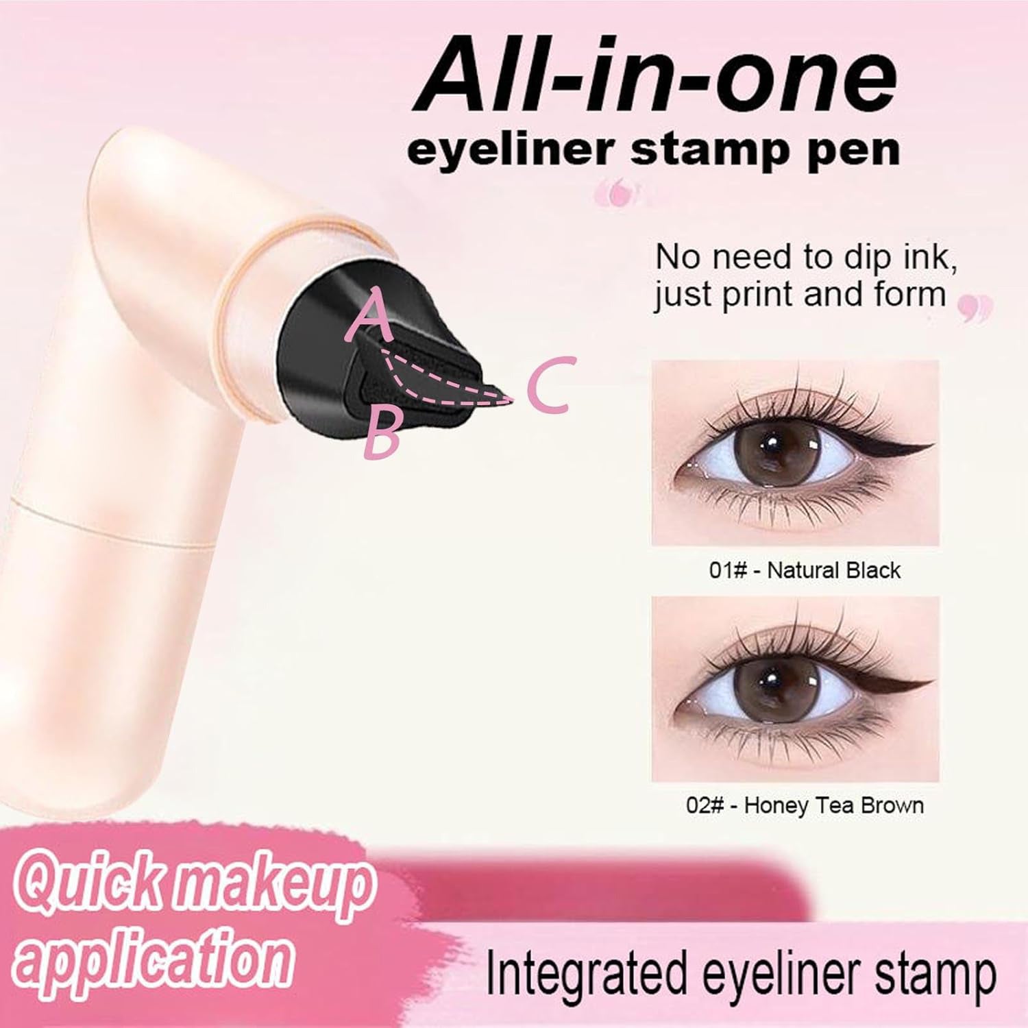 WingPerfect 2-in-1 Rotating Eyeliner Stamp
