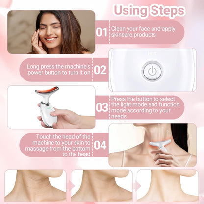 7-Color V Face Massager
