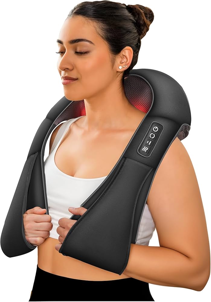 Heated Neck Massager for Tension Relief