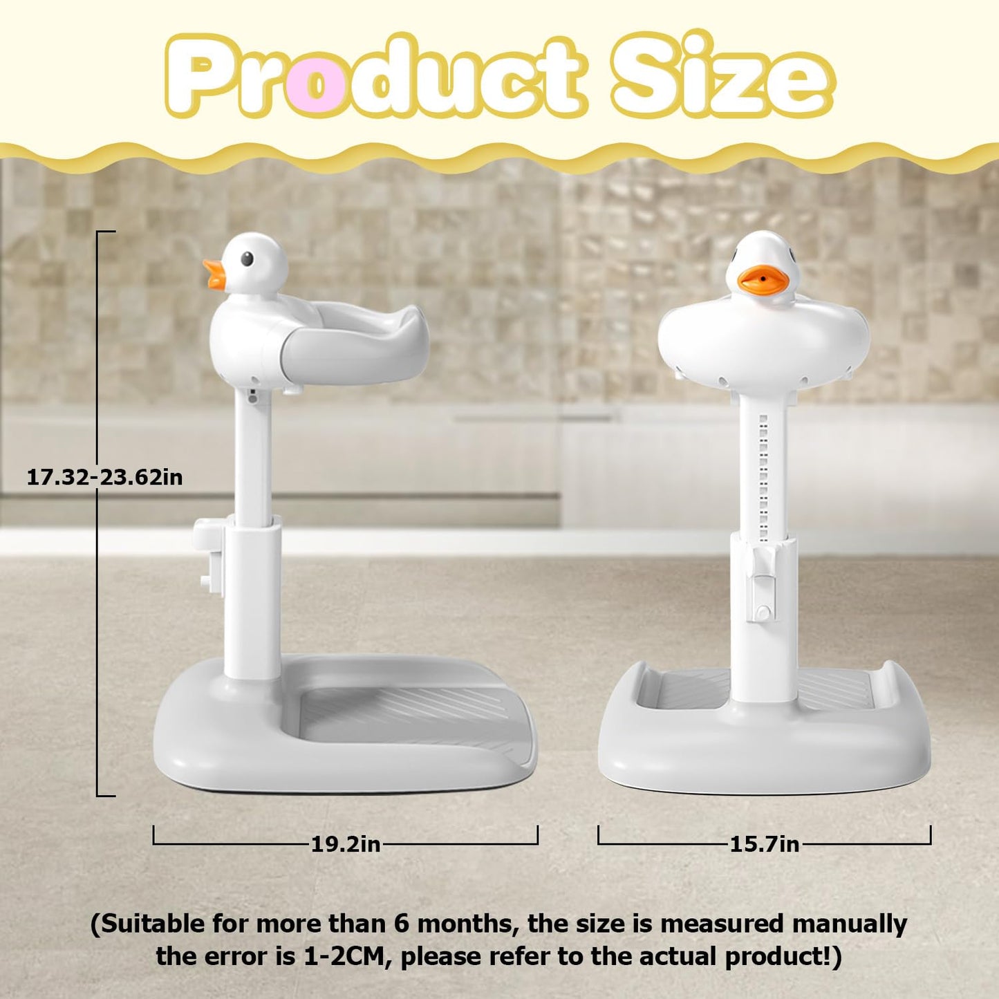 JoyfulSplash Toddler Bath Stand
