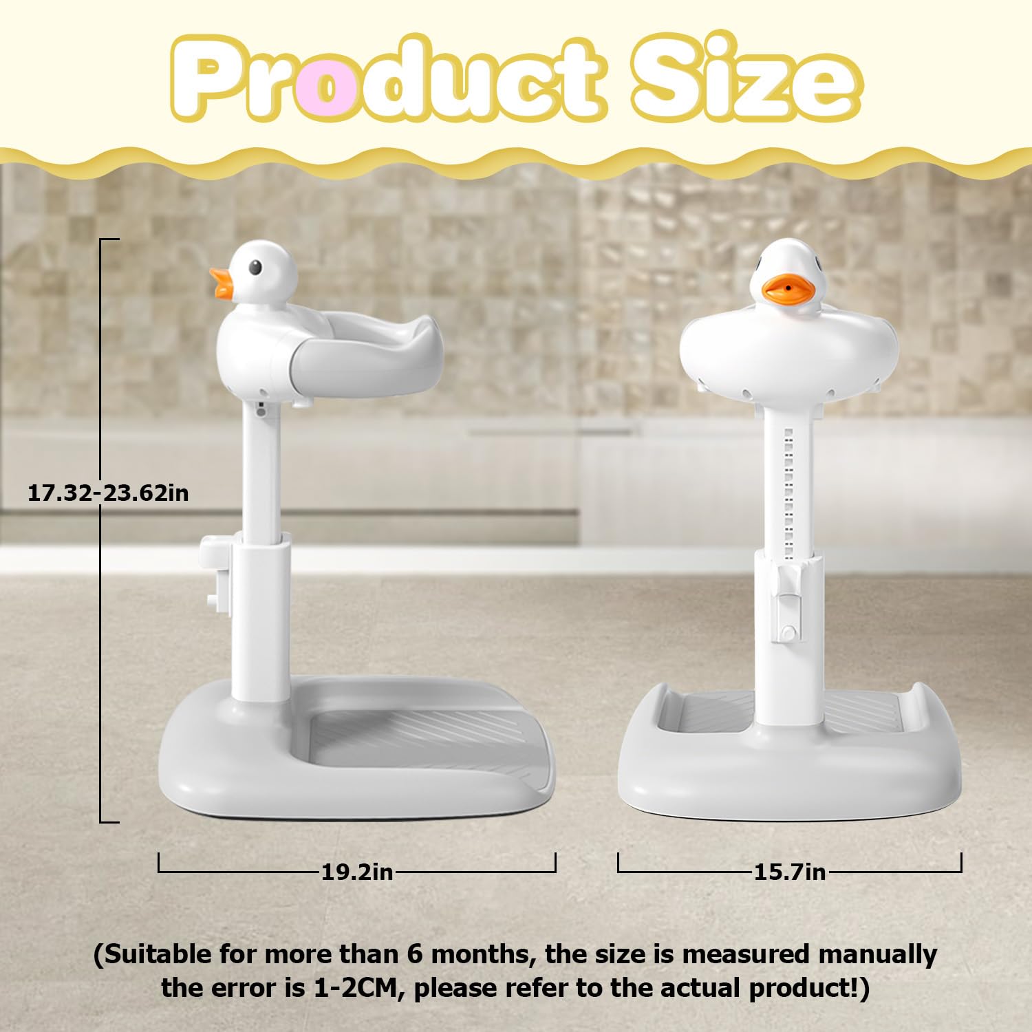JoyfulSplash Toddler Bath Stand