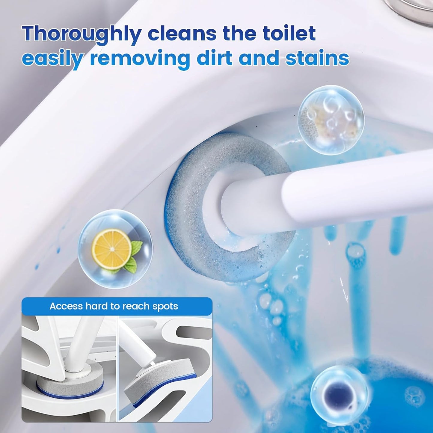 Disposable Toilet Brush Set