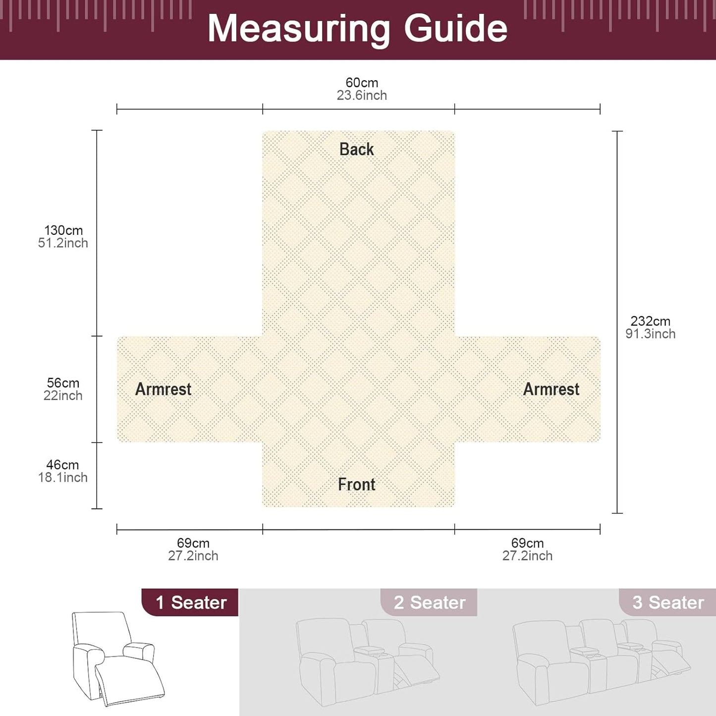 SpillSafe Recliner Cover