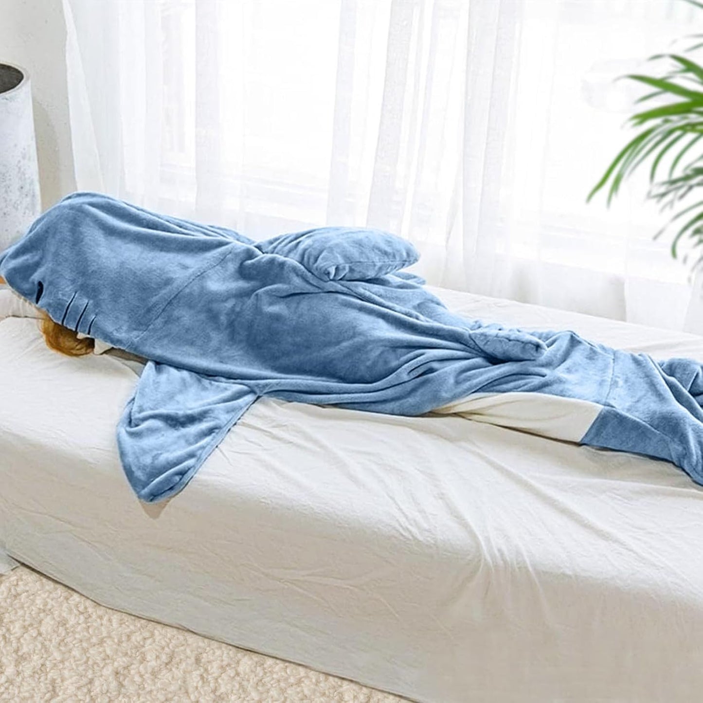 SharkSnug Blanket Onesie Hoodie