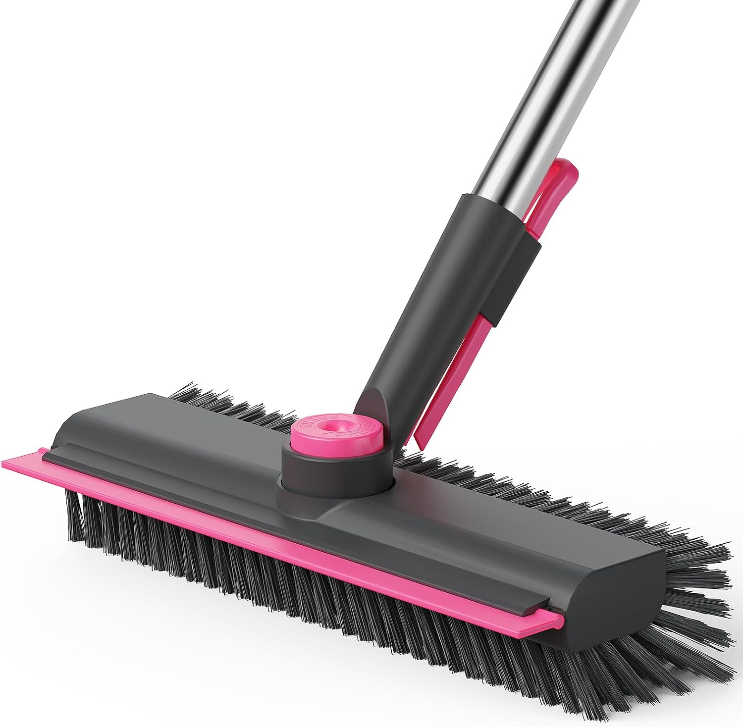 3-in-1 Floor Scrub Brush Long Handle