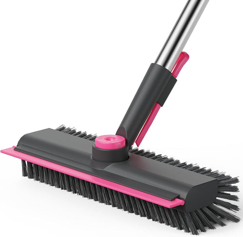 3-in-1 Floor Scrub Brush Long Handle