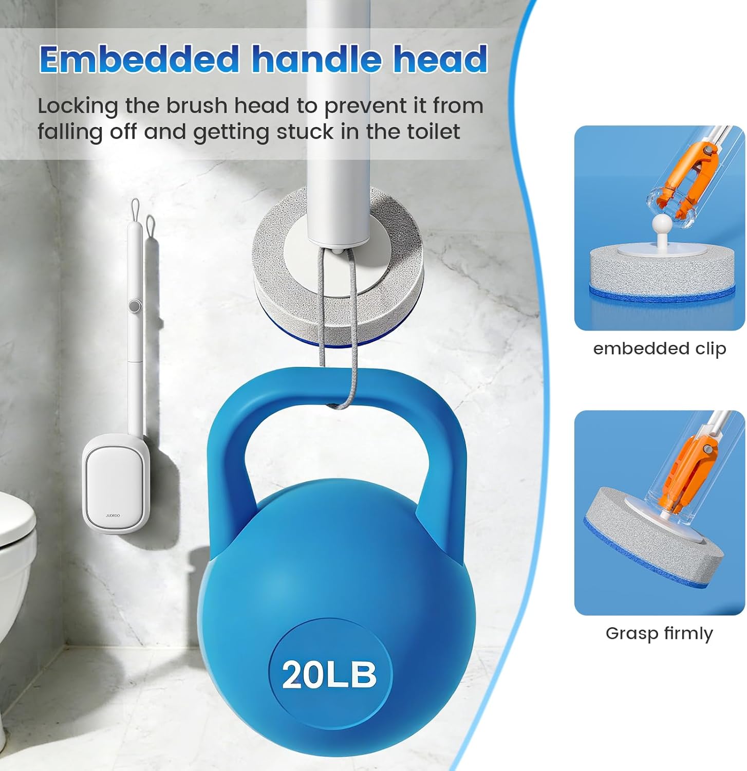 Disposable Toilet Brush Set