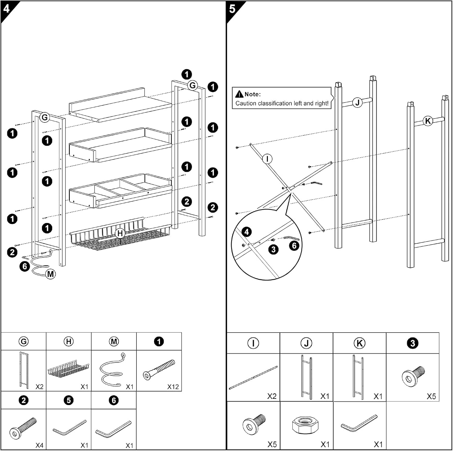 OverToilet Organizer 4-Tier