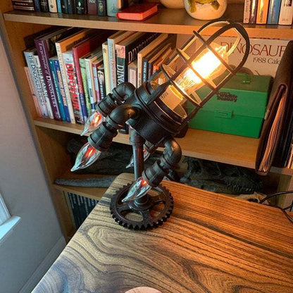 FlameTrail Rocket Lamp